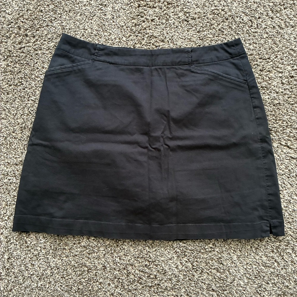 Nike Golf Women's Size 10 Black Golf Skirt